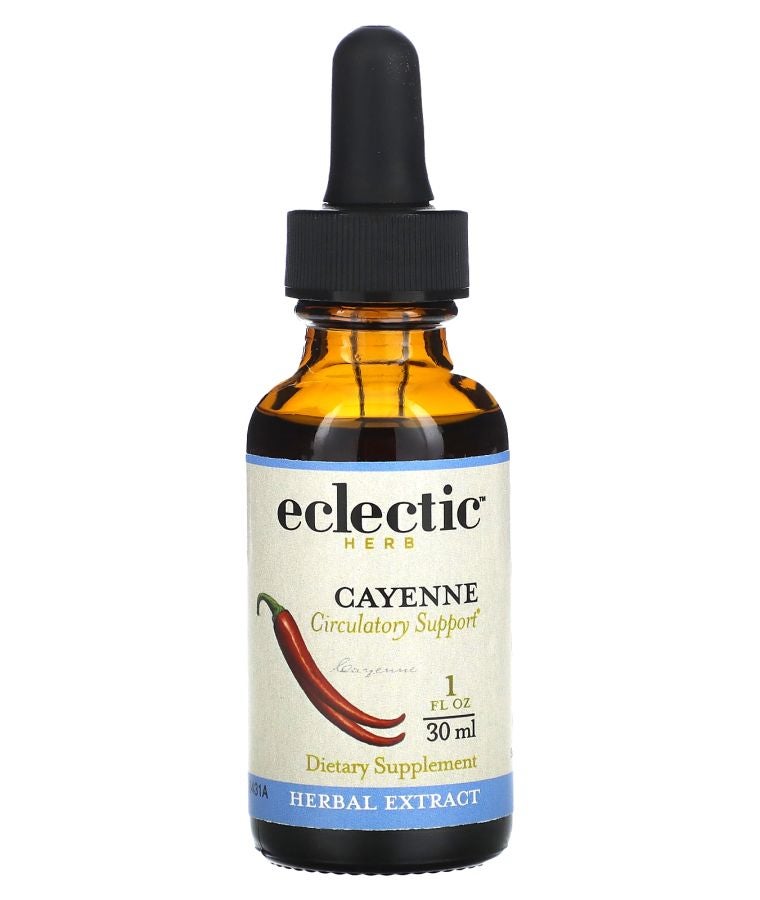 Eclectic Herb Cayenne Extract 250 mg 1 fl oz (30 ml)