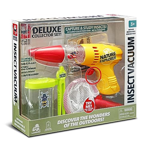 Lanard Nature Explorer: Insect Vacuum Deluxe Collector Set - Bug Out Critter Capture Set, Toy Outdoor Observation & Explorer Tools, Battery Powered, Kids Ages 3+ Medium - Image 5