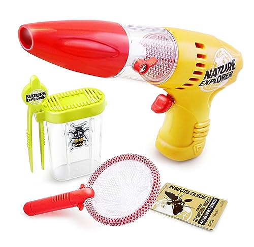 Lanard Nature Explorer: Insect Vacuum Deluxe Collector Set - Bug Out Critter Capture Set, Toy Outdoor Observation & Explorer Tools, Battery Powered, Kids Ages 3+ Medium - Image 1