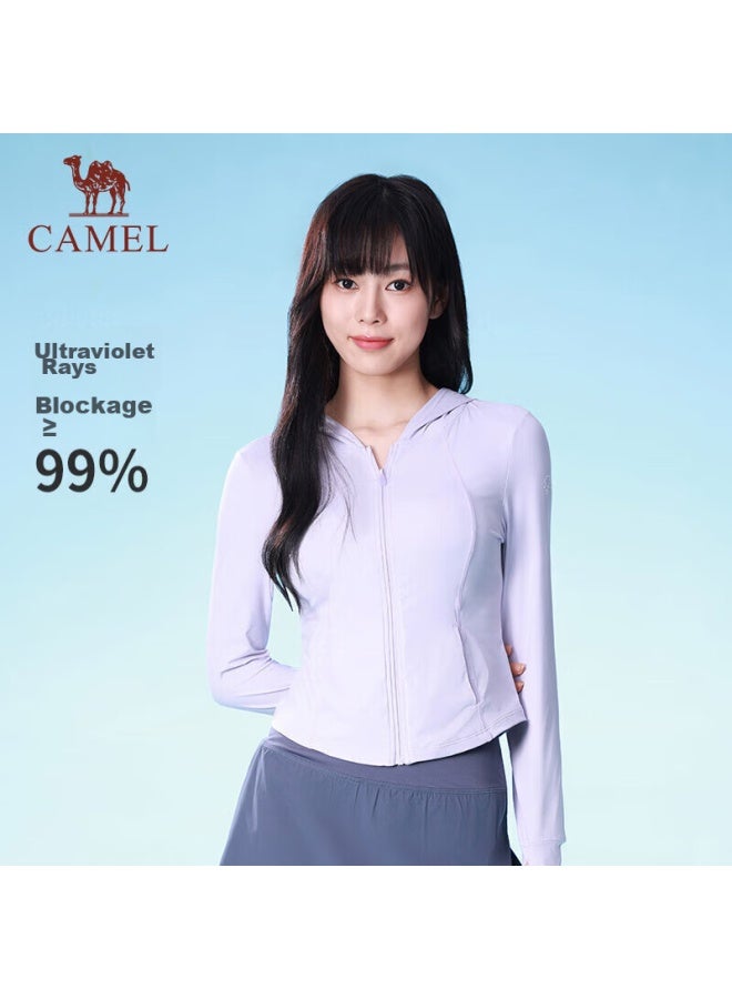 CAMEL [CAMELlia Series] Sun Protection Clothing, Slim Fit, Spring And Summer, Uv Protection, Cool-feeling, Quick-drying, Sun Protection Garment For Women, A24ba6k162 - Image 2