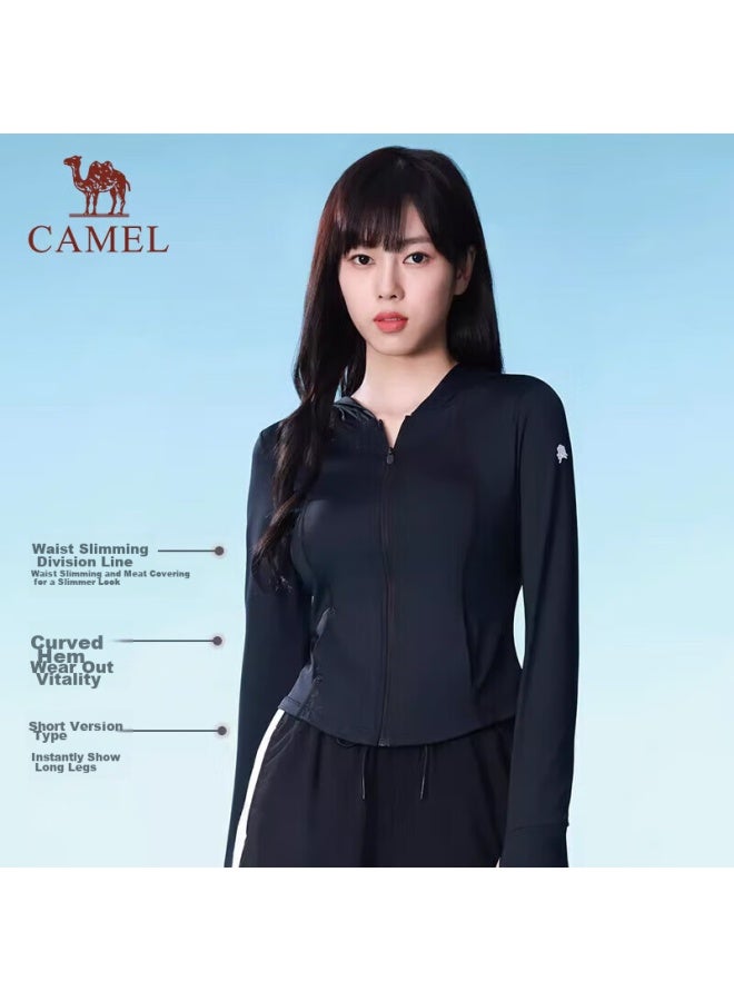 CAMEL [CAMELlia Series] Sun Protection Clothing, Slim Fit, Spring And Summer, Uv Protection, Cool-feeling, Quick-drying, Sun Protection Garment For Women, A24ba6k162 - Image 5