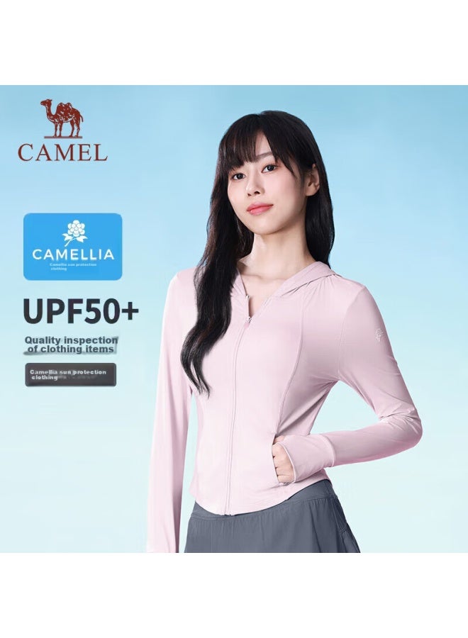 CAMEL [CAMELlia Series] Sun Protection Clothing, Slim Fit, Spring And Summer, Uv Protection, Cool-feeling, Quick-drying, Sun Protection Garment For Women, A24ba6k162 - Image 1