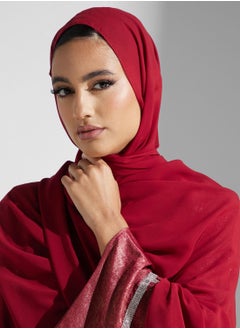 hayas closet Lace Detail Abaya  - Image 4