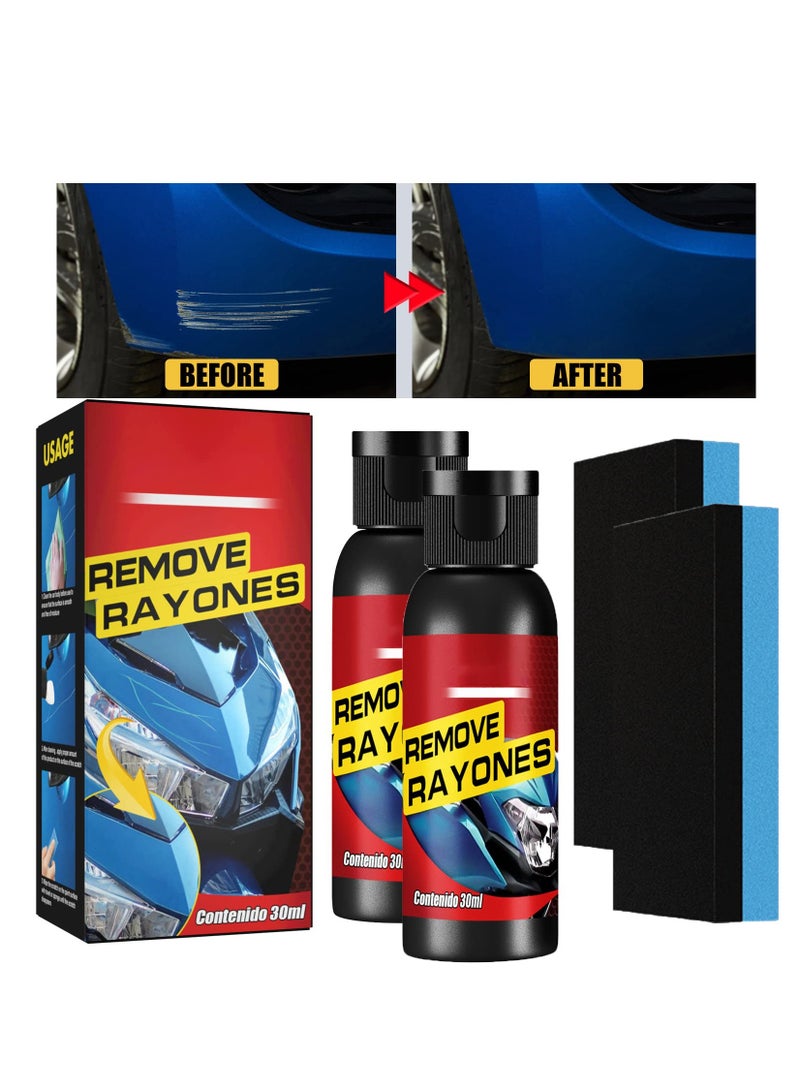 Car Scratch Repair Kit - 2PCS Ultimate Paint Restorer and Scratch Remover for Deep Scratches, Perfect for Restoring Your Vehicle's Finish and Appearance. - Image 1