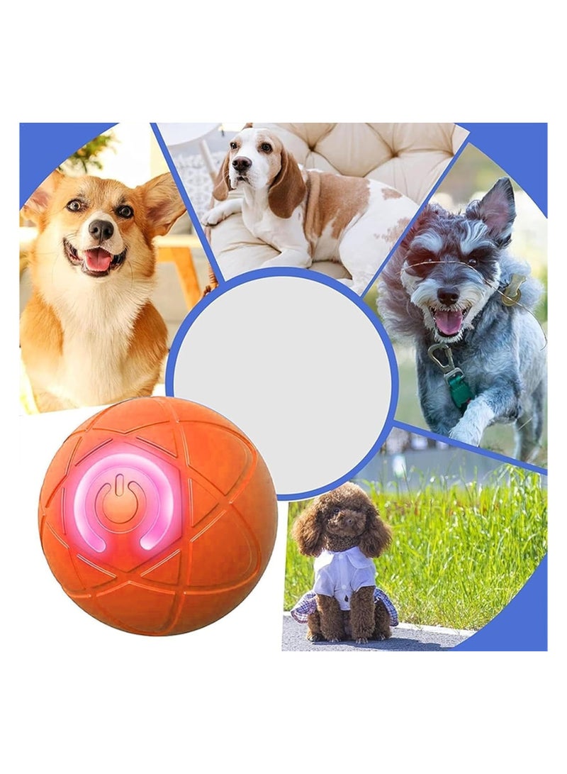 جديد كلب يهزّ لعبة , يهزّ كرة , يهزّ كرة , يهزّ كرة , كلب يهزّ كرة , كلب يهزّ كرة , تفاعليّة كلب كرة , آليّة يتحرك كلب لعبة كرة , مناسبة لأنّ كلّ كلب 2 ( برتقالي + أزرق ) - Image 2
