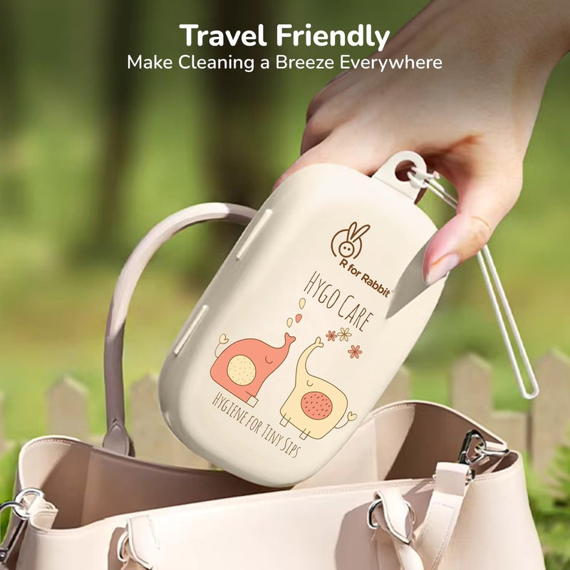 R for Rabbit مجموعة تنظيف زجاجات الأطفال العملاقة من R for Rabbit Hygo Care - Image 4