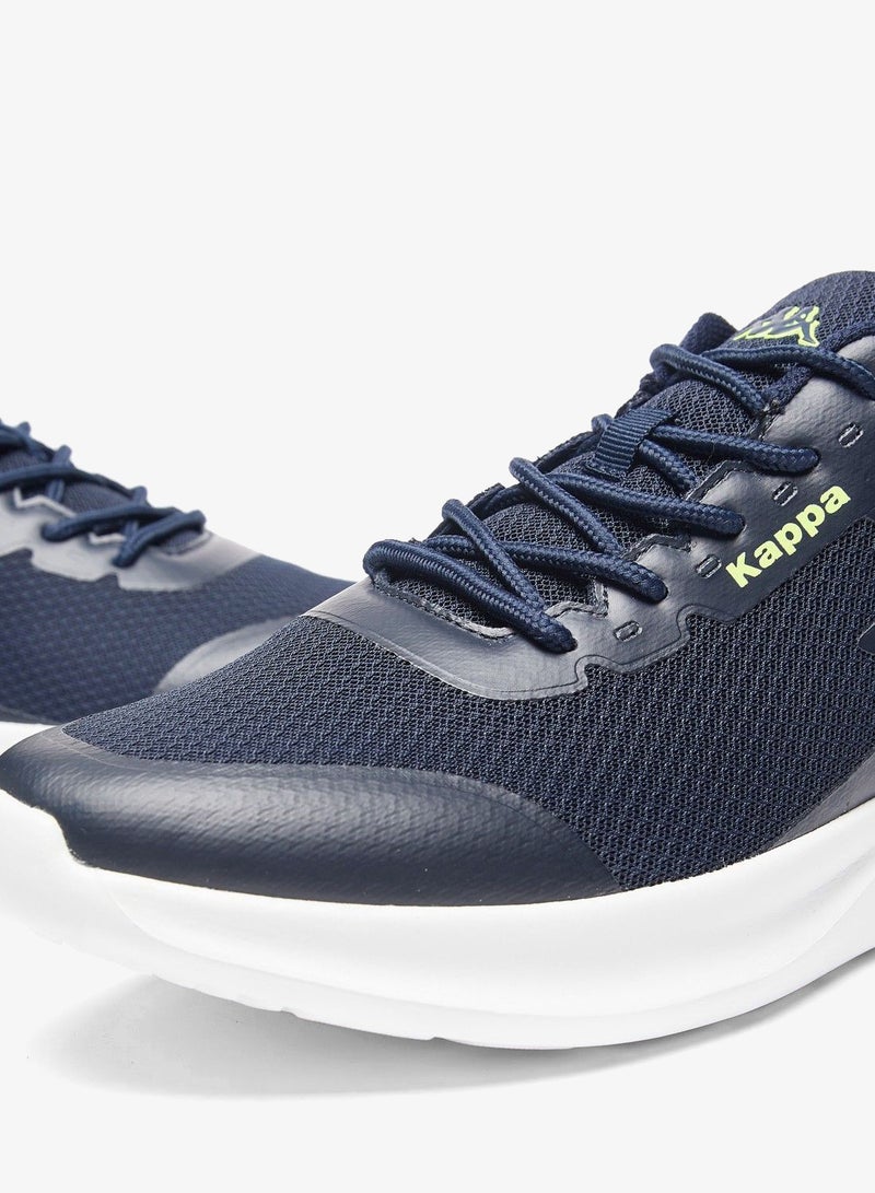 Kappa Men's Textured Lace-Up Low-Ankle Sneakers - Image 5