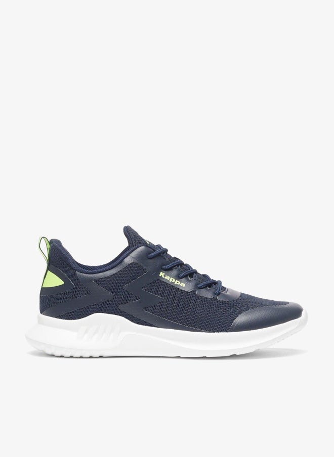 Kappa Men's Textured Lace-Up Low-Ankle Sneakers - Image 1