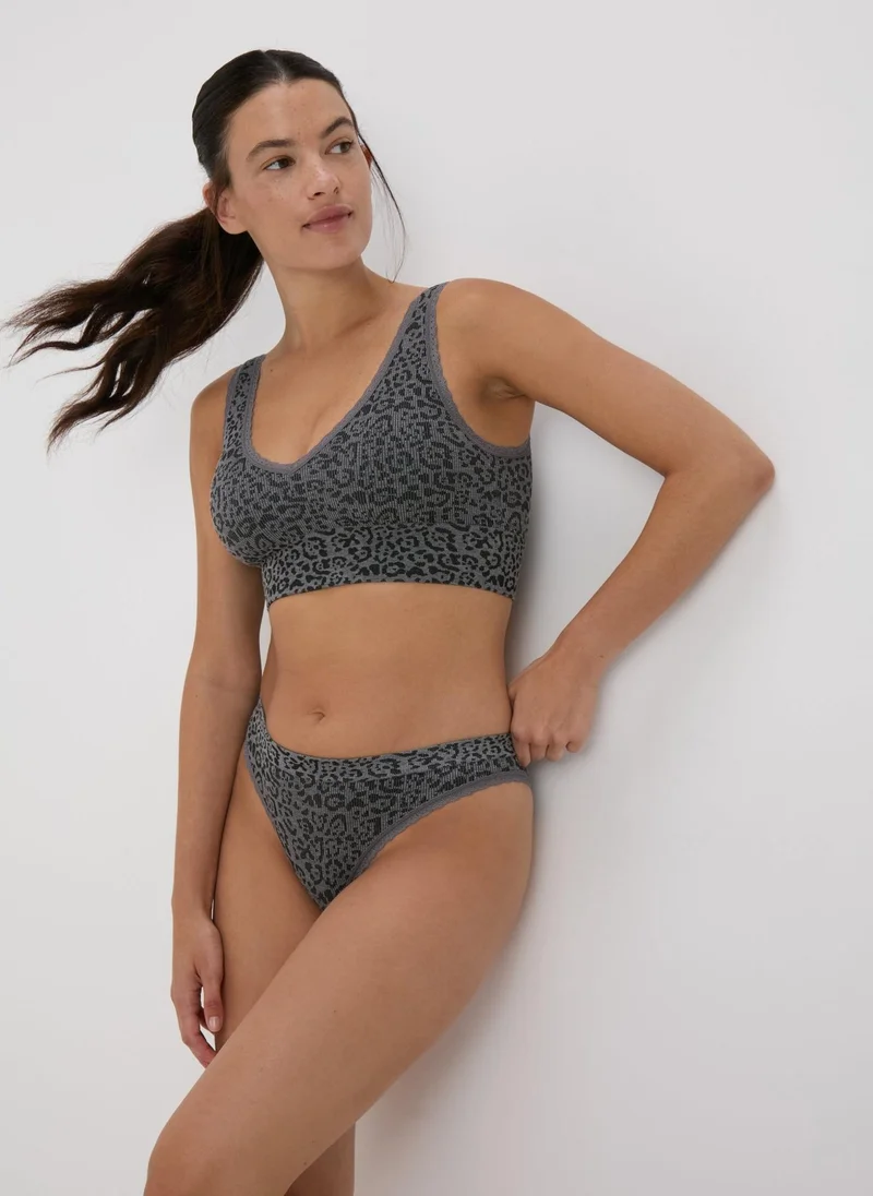 Matalan 3 Pack Multi Seamless Brazilian Knickers
