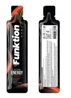 Funktion Active Energy Gel with, Ginseng, L-Carnitine, Guarana, Green Tea, Rosehip, Supports Immunity, Productivity, All Day Energy  and Mental Focus, No Sugar  - Image 2