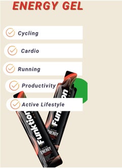 Funktion Active Energy Gel with, Ginseng, L-Carnitine, Guarana, Green Tea, Rosehip, Supports Immunity, Productivity, All Day Energy  and Mental Focus, No Sugar  - Image 4