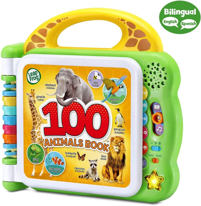 ليب فروغ LeapFrog كتاب 100 حيوان، أخضر - Image 2