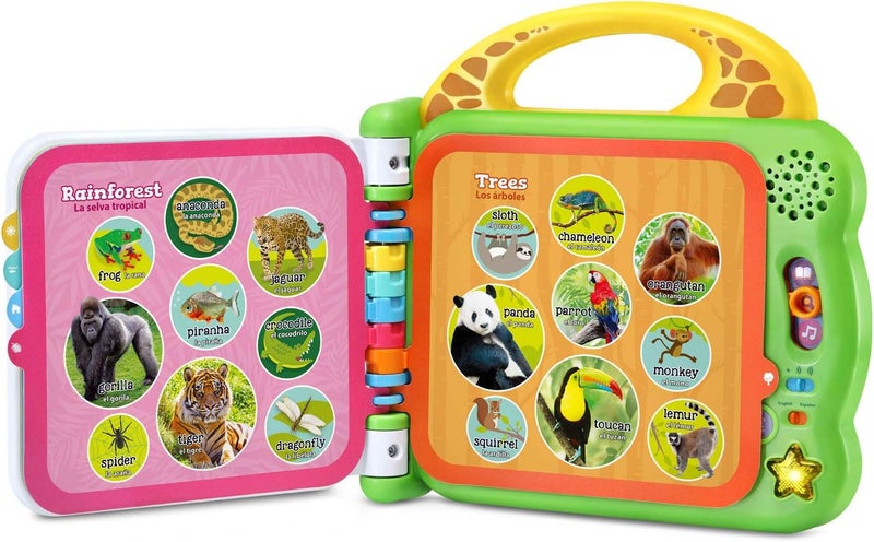 ليب فروغ LeapFrog كتاب 100 حيوان، أخضر - Image 3