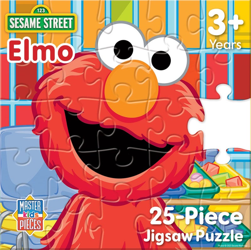 MasterPieces Sesame Street Elmo 25pc Puzzle - Image 3