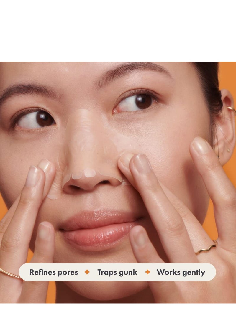 Mighty Patch - Mighty Patch™ Nose Patch from Hero Cosmetics - XL Hydrocolloid Pimples, Zits and Oil - Dermatologist-Approved Overnight Pore Strips to Absorb Acne Nose Gunk (10 Count) - Image 1