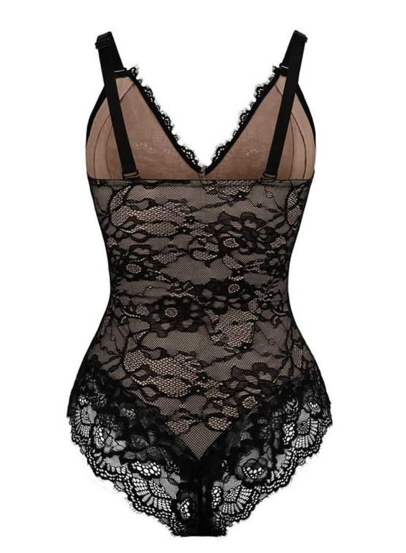 Lace Corset Sheer Luxury Body Shaper - Image 2