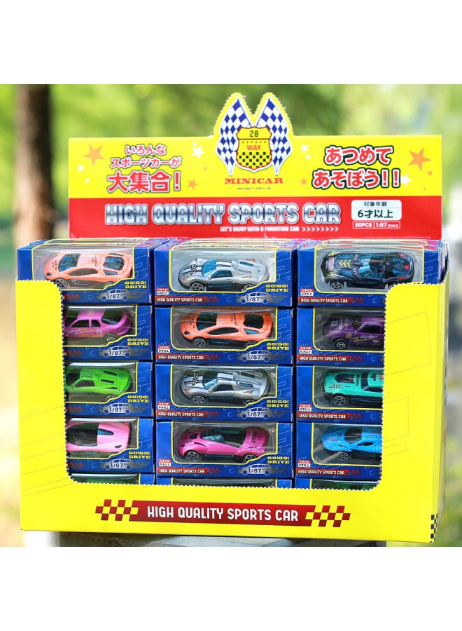 Children's Toys Alloy Car Simulation Model Alloy Car Model Stall Toy Car Car Car Small Toys-Color:As Long As The Naked Car ] - Image 3