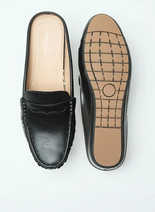 Flora Bella By Shoexpress Slip-On Loafers with Wedge Heels