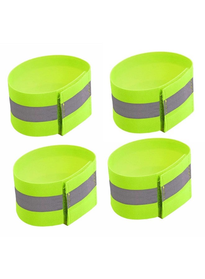 halokny (4 Pack) Safety Reflector Strapsinboat Reflective Bands For Armankleleg And Wristfor Runningnight Walkingcycling And Dog Walking - Image 1