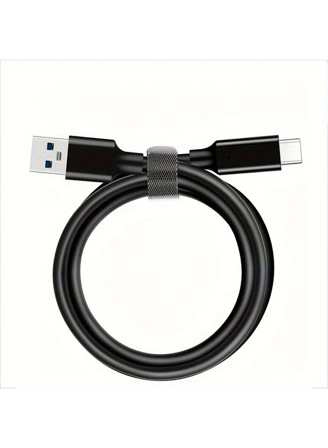 كابل USB A إلى USB C 3.2 Gen 2 بطول 5 أقدام، سرعة بيانات 10 جيجابت في الثانية، شحن سريع بقدرة 60 واط، مناسب لمحركات أقراص SSD - Image 5