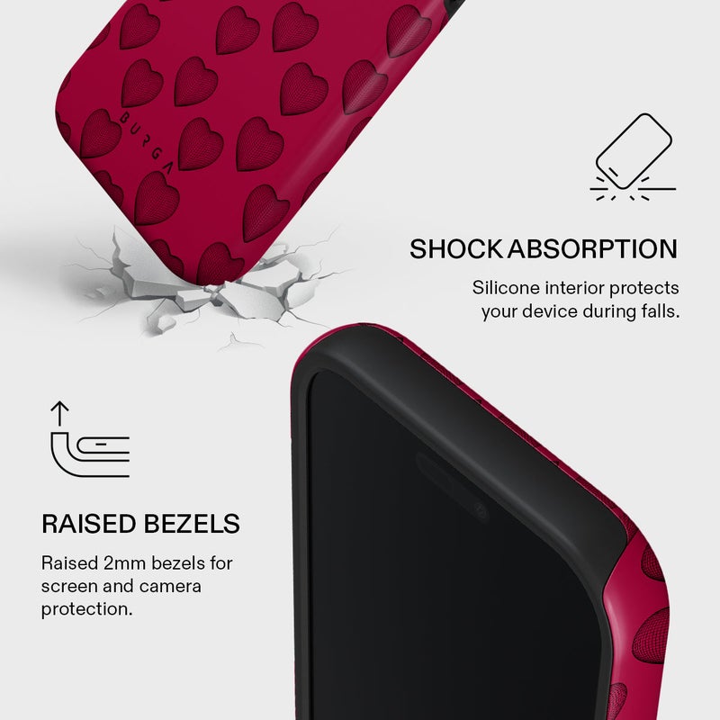 بورجا جراب ايفون  برو مميز مقاوم للخدش والصدمات - Image 4