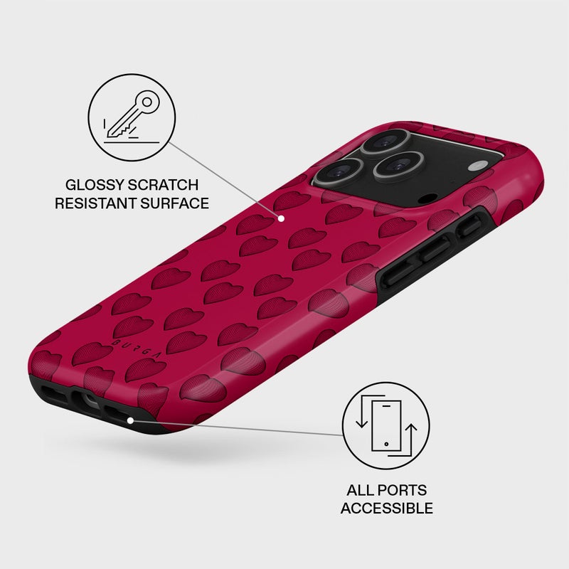 بورجا جراب ايفون  برو مميز مقاوم للخدش والصدمات - Image 3