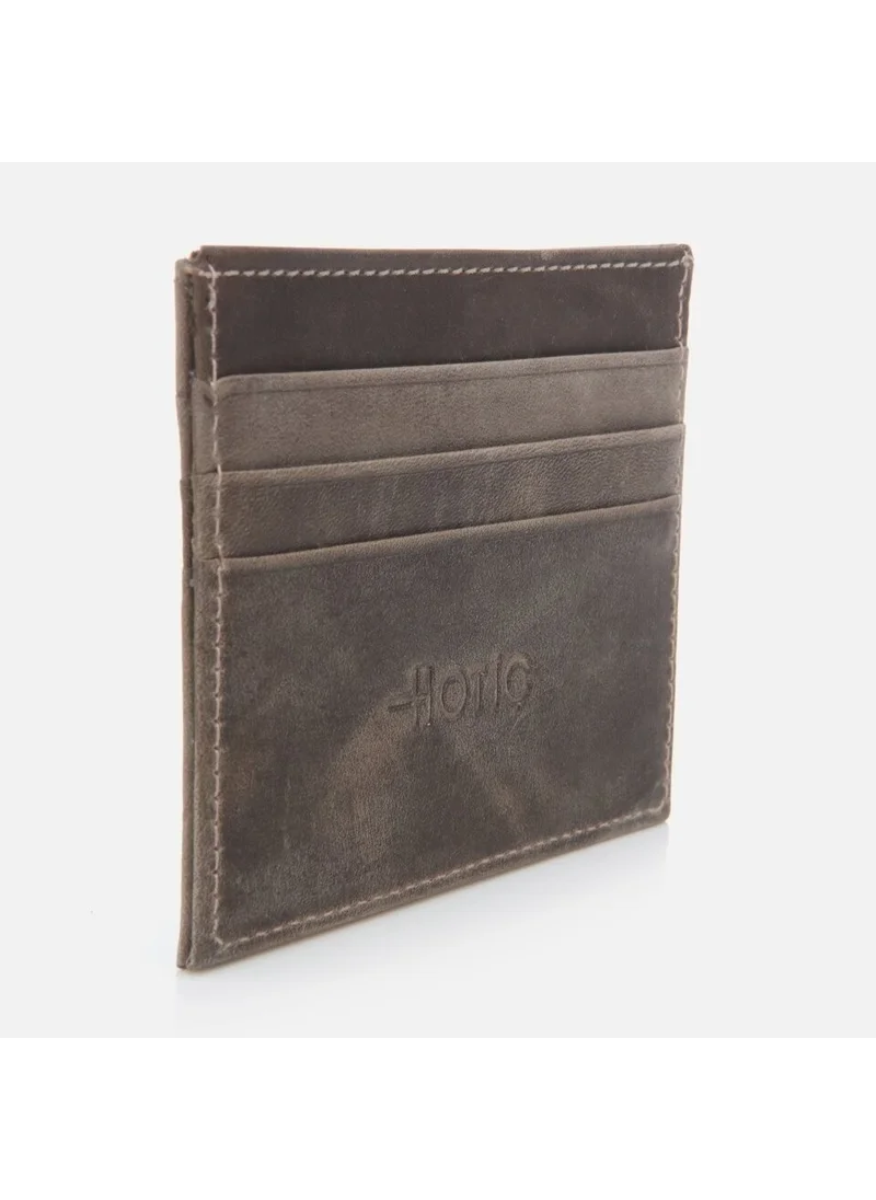 Hotiç 06CUH269100A450 Genuine Leather Mink Men's Wallet