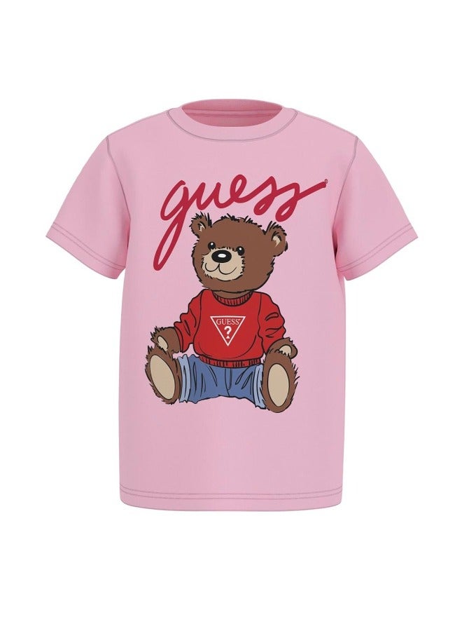 GUESS Kids Graphic Crew neck T-Shirt - Image 1