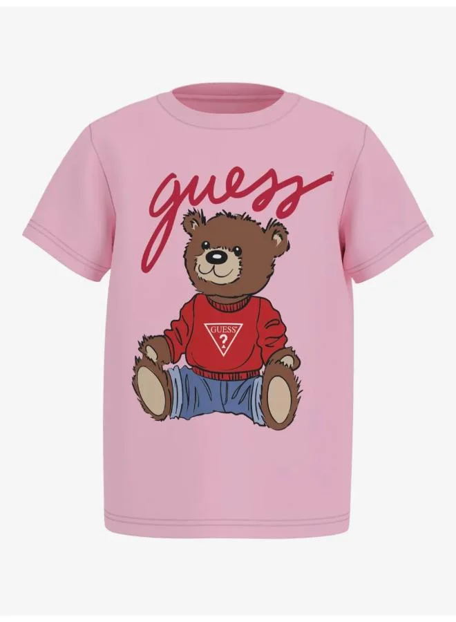 Guess Kids Graphic Crew neck T-Shirt