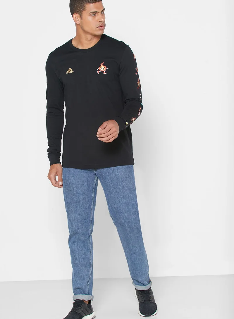 Adidas 8-Bit Char. Ls
