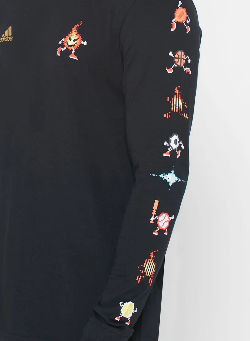Adidas 8-Bit Char. Ls