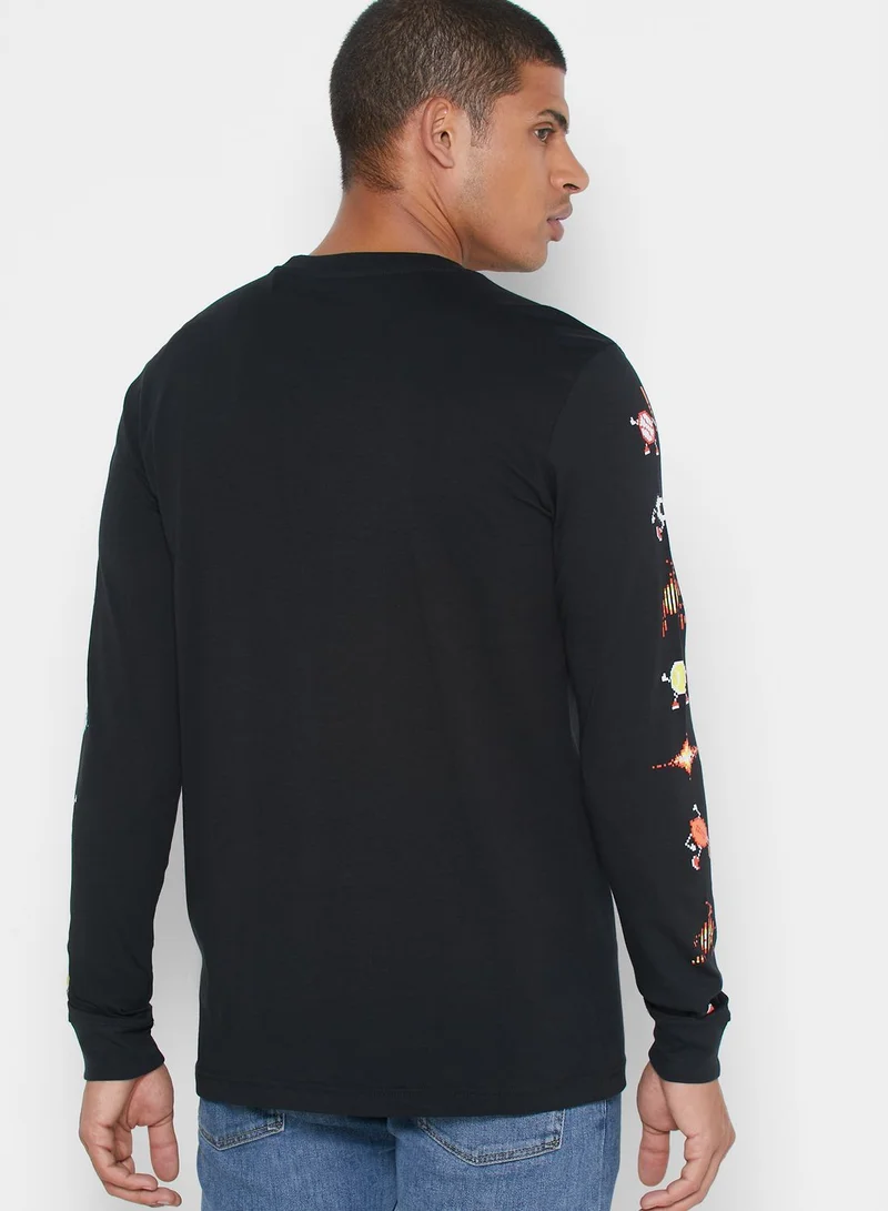 Adidas 8-Bit Char. Ls