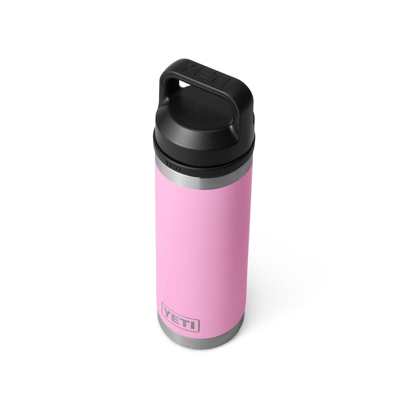 YETI Rambler 18 oz Bottle, Leakproof, Vacuum Insulated, Stainless Steel with Chug Cap, Power Pink - Image 5