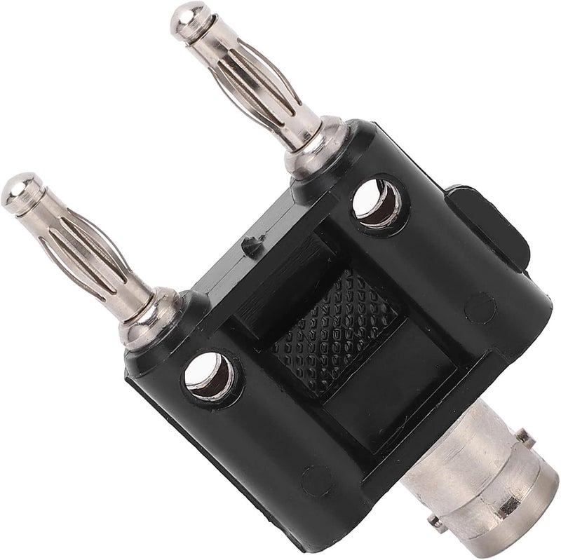 BNC Female to Banana Plug Connector Adapter, Oscilloscope Testing Accessory, Copper and ABS, 20mm Length - High Reliability, Strong Vibration Resistance, Easy Quick Connect - Image 5