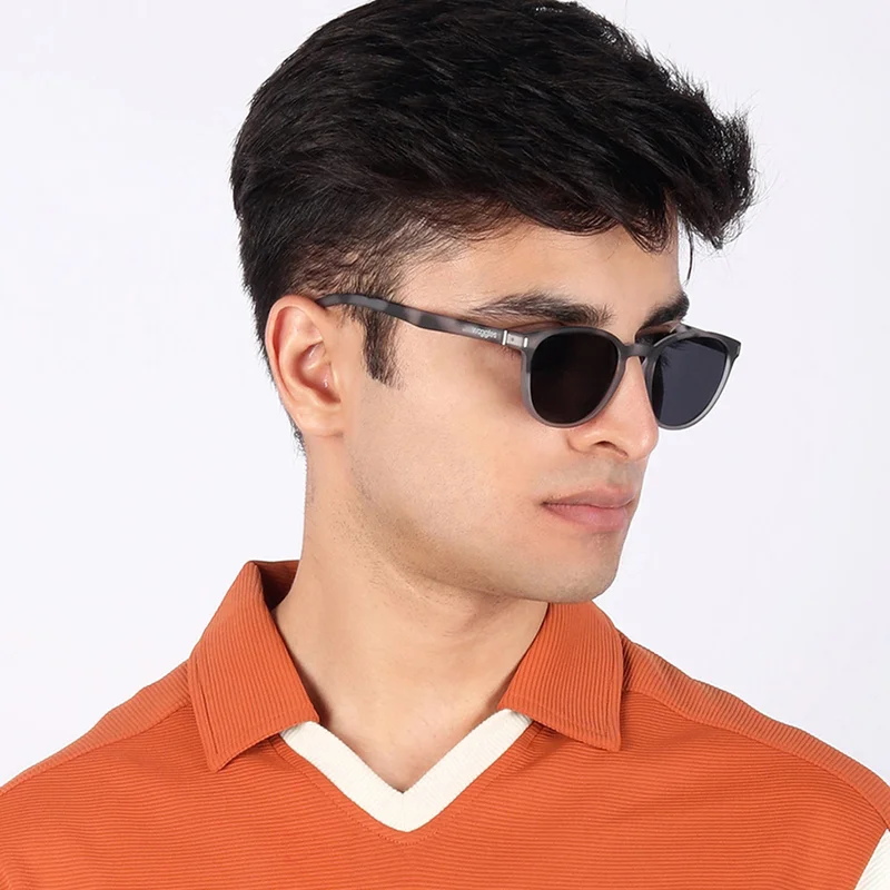 Woggles Unisex Polarized Round Sunglasses|100% UV Protection