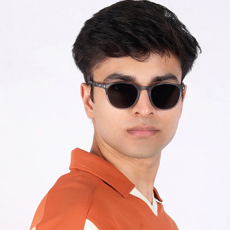 Woggles Unisex Polarized Round Sunglasses|100% UV Protection