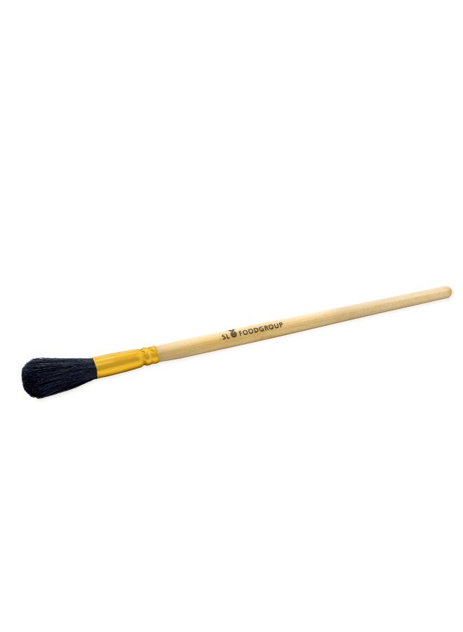 Slofoodgroup Gilding Brush Gold Duster Brush Round Oval Size 2 - Image 2