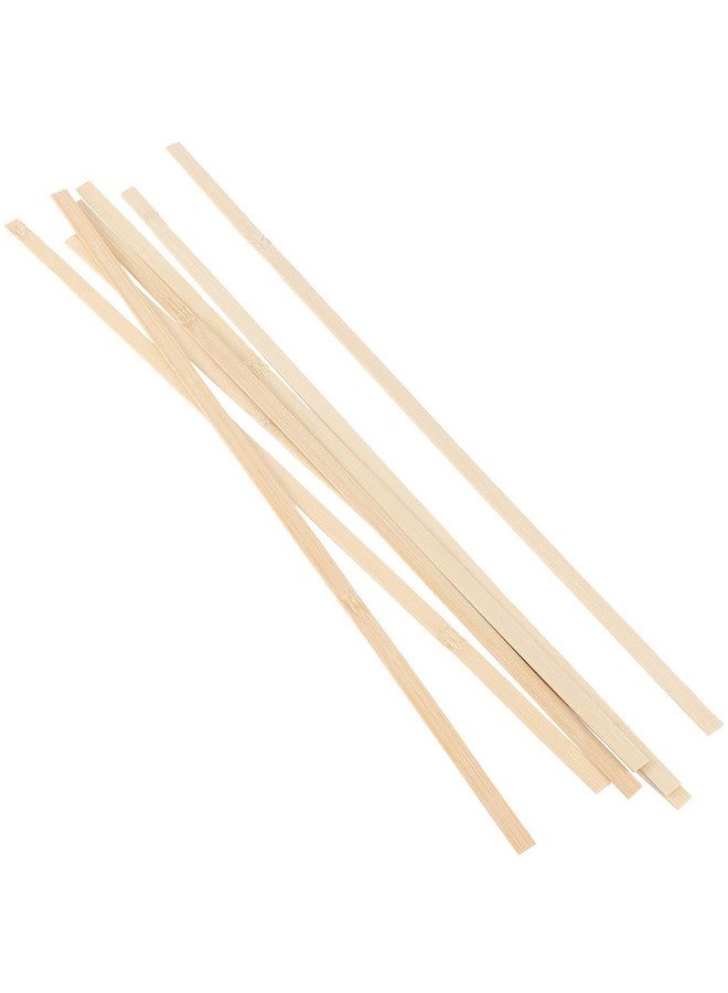 HAKZEON 600 Pcs 15.5 Inch Natural Bamboo Sticks Extralong 3/8 Inches Wide Flat Wooden Paint Sticks For Crafting Arts And School Projects Signmaking - Image 4