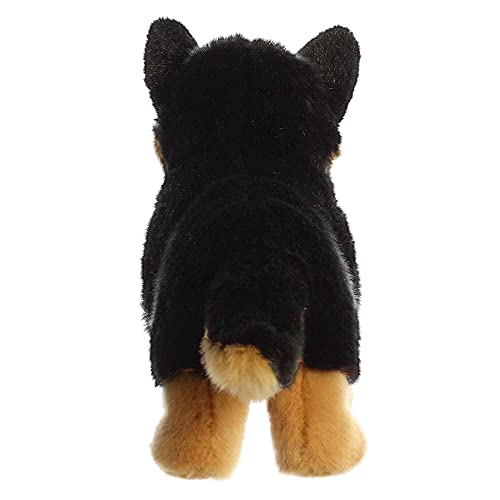 Aurora® Adorable Miyoni® German Shepherd Stuffed Animal - Lifelike Detail - Cherished Companionship - Black 10 Inches - Image 5