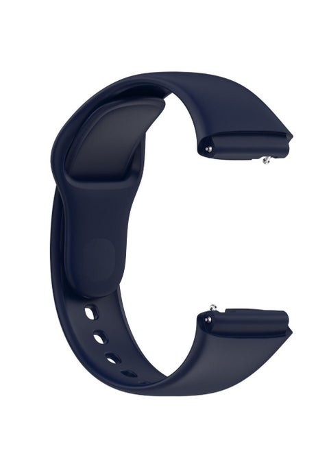 Redmi Watch 3 Active Strap High Quality Silicone Material Padded Press Strap Strong and Durable Blue