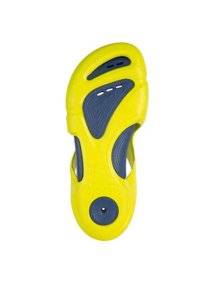 DECATHLON POOL CLOGS 100 YELLOW GREY  - Image 5