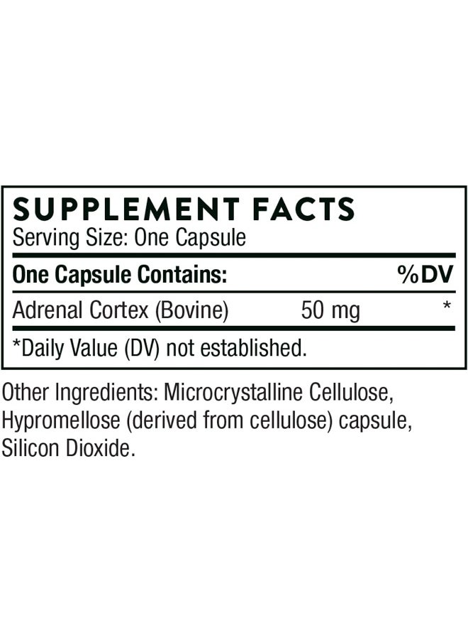 Adrenal Cortex Bovine Adrenal Cortex Supplement For Cortisol Management