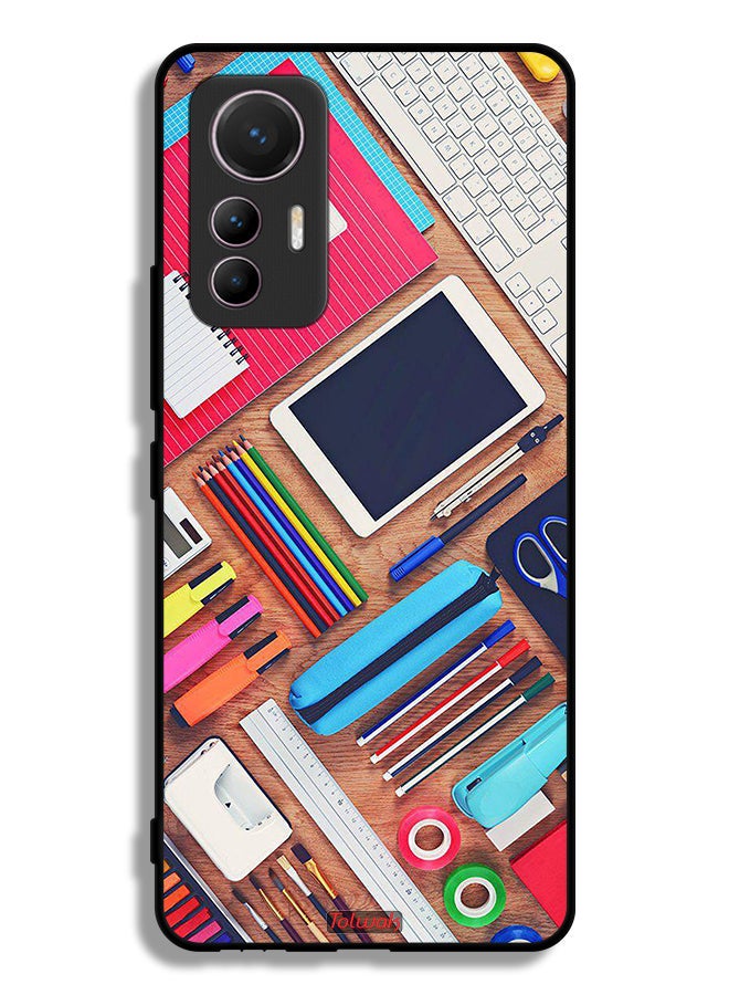 Tolwak غطاء حماية Xiaomi 12 Lite لفتاة الهوايات على المكتب - Image 2