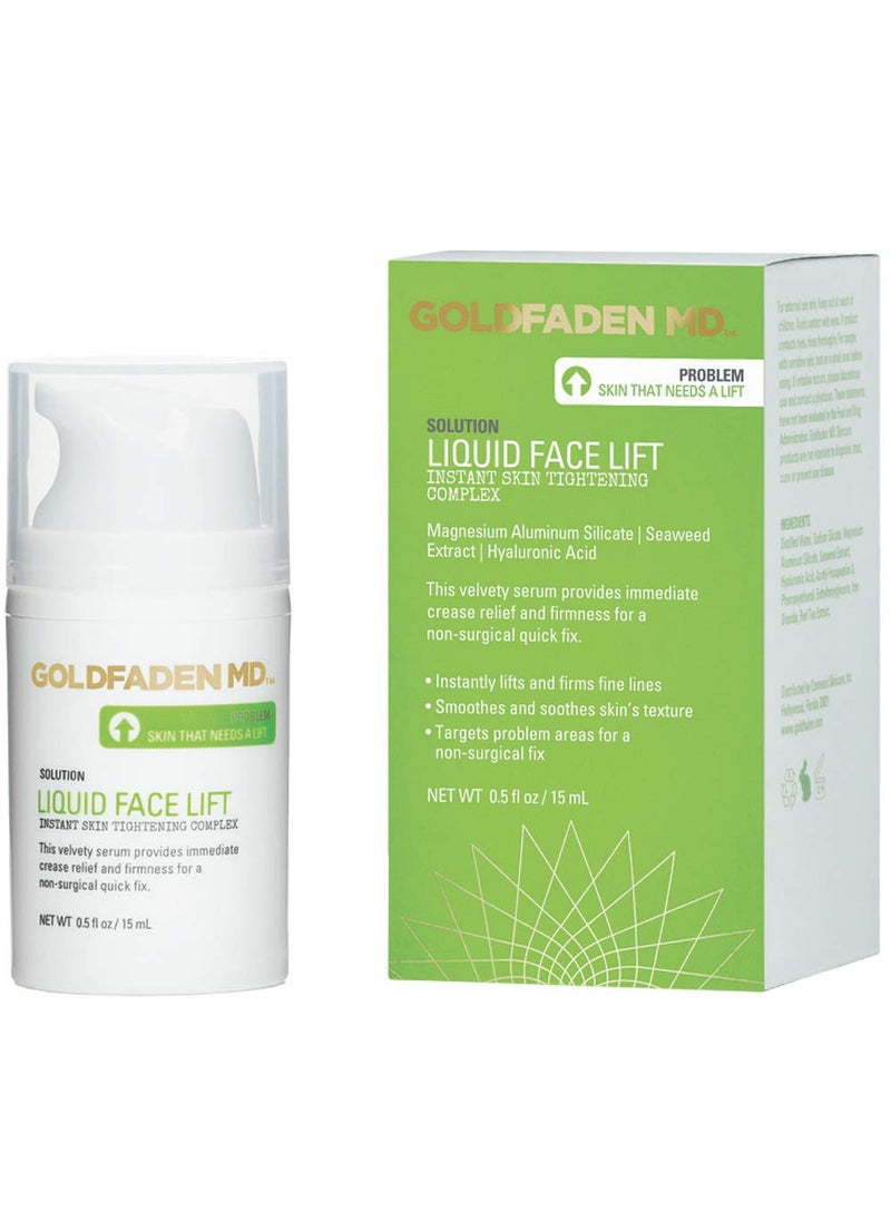 Goldfaden MD GOLDFADEN MD Liquid Face Lift Rapidly Improve Feel of Skin Smoother Stronger and Firm 05 fl oz 