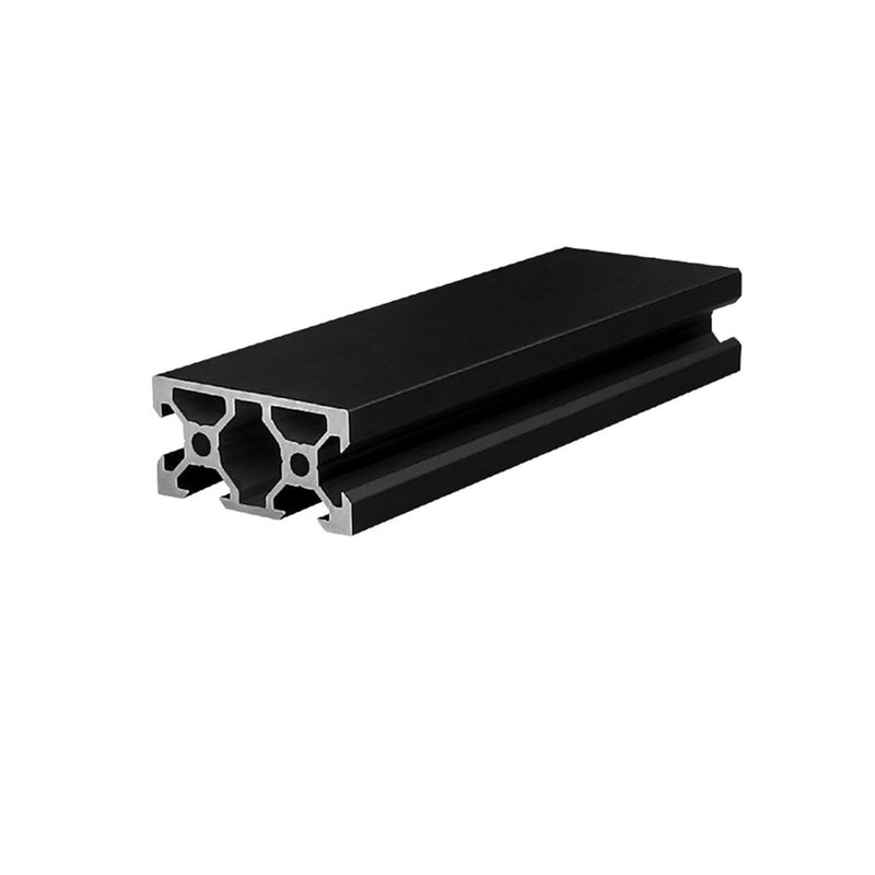 RAHBI 4pcs 2040 N1 V-Slot Aluminum Profile Extrusion Frame Black EU Standard 100mm-1200mm Anodized Linear for CNC DIY 3D Printer Parts Leisurely(Size:350mm) - Image 1