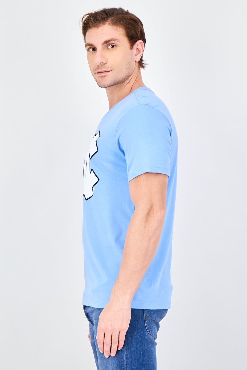 Fanatics Men Sportswear Fit Short Sleeve Training T-Shirt, Blue - Image 3