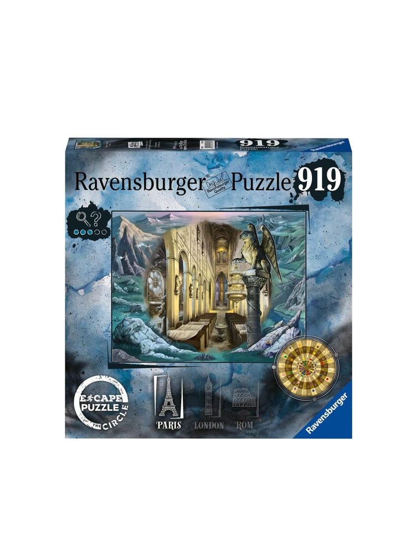 Ravensburger Ravensburger Escape The Circle: Paris 919 Pcs - No:17281  - Image 1
