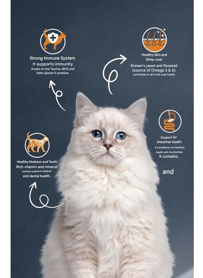 REFLEX Adult Cat Food Gourmet Chicken And Rice High Quality Omega 3&6 Boosters Healthy For Cats 2 Kg - Image 3