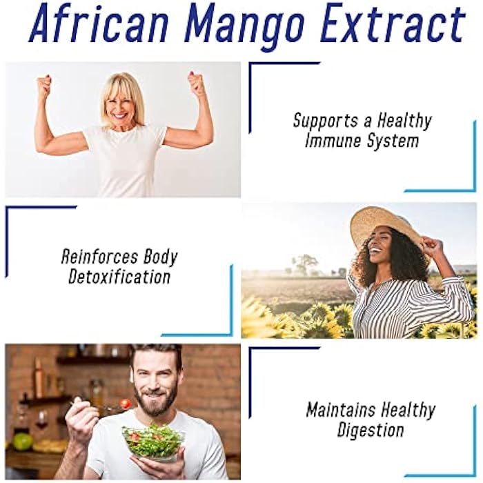 We Like Vitamins African Mango Extract 500mg -180 Capsules - 6 Month Supply of African Mango Capsules – Supports Metabolism of Fat and Digestive Health - Image 3