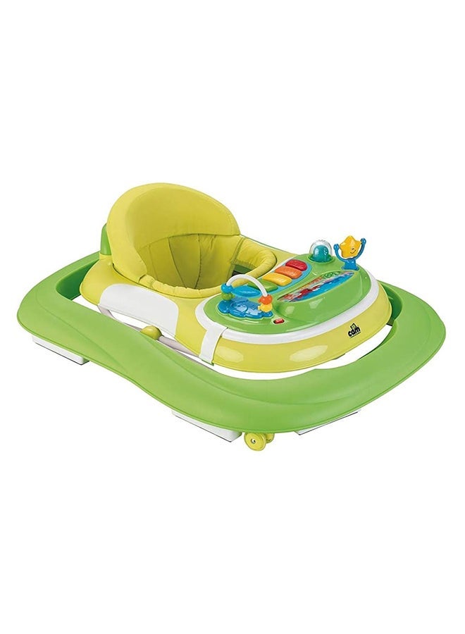 cam Giocando Baby Walker, Kids, Toddler, Push, Learning, Round, Activity Walker, Adjustable, Foldable - Green - Image 3